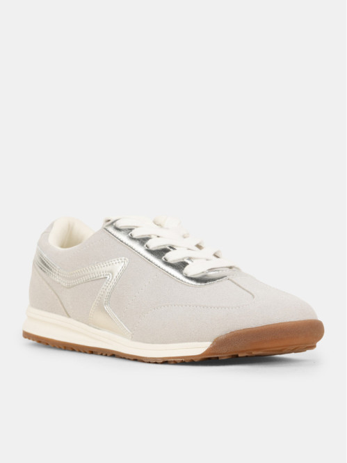 Baskets grises femme (36-41)