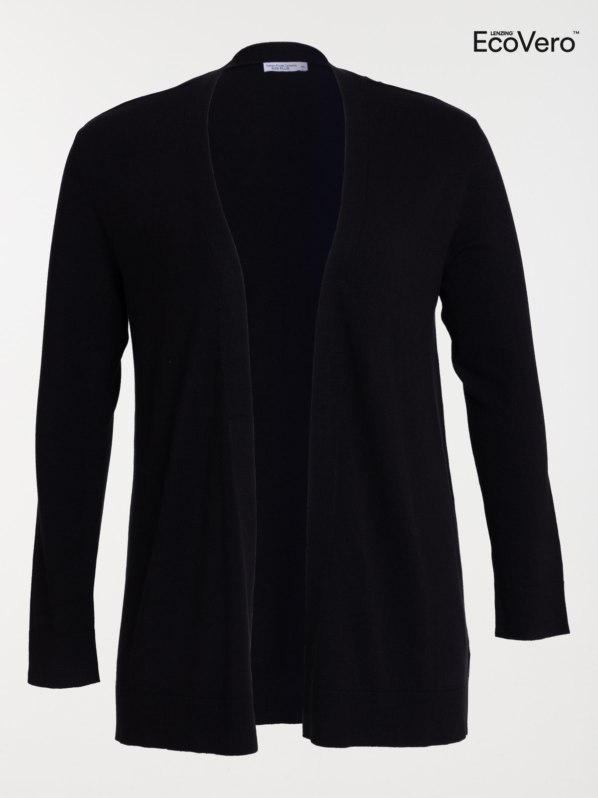Gilet noir grande taille femme