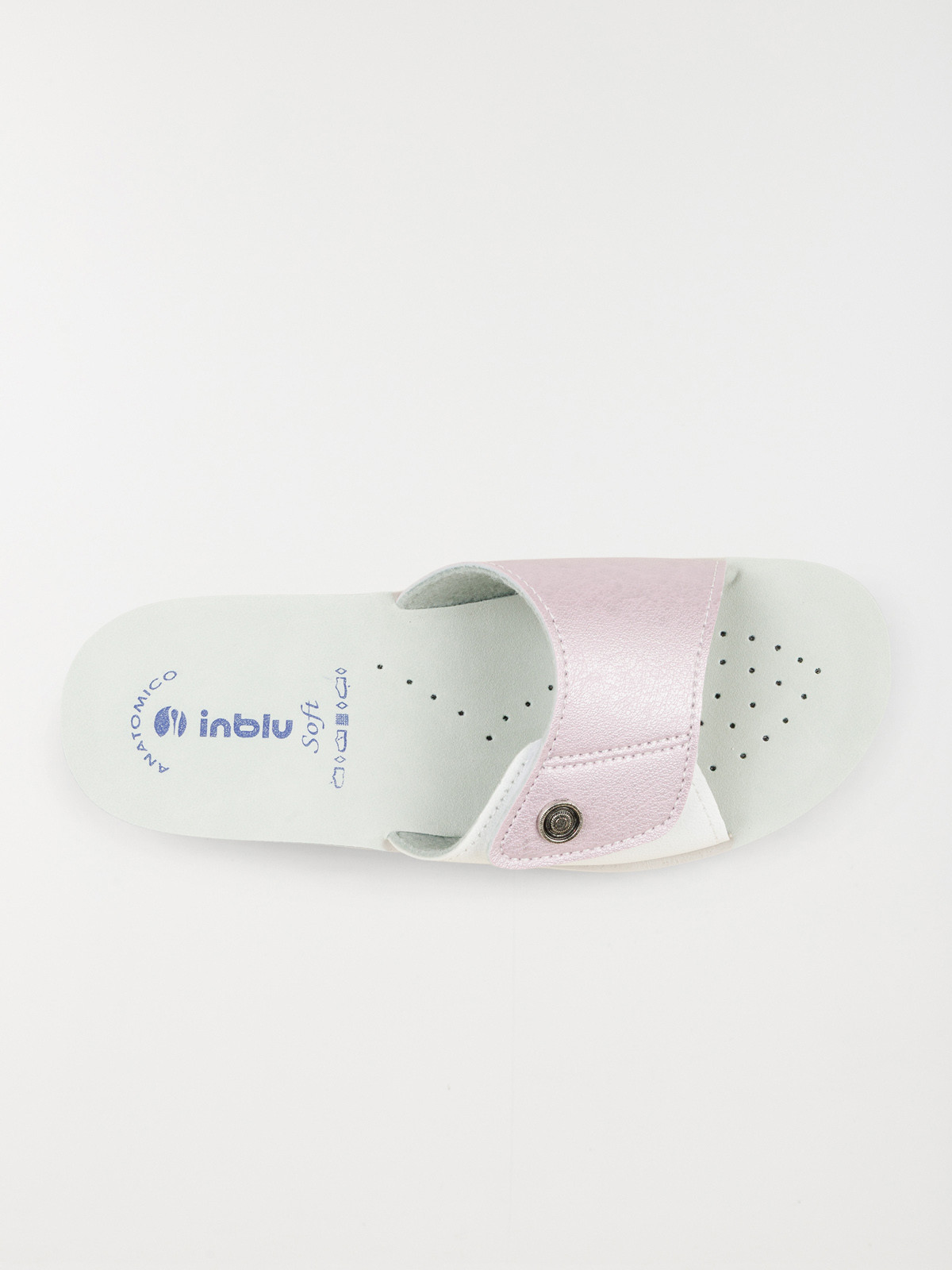 Mules conforts blanches femme (36-41)