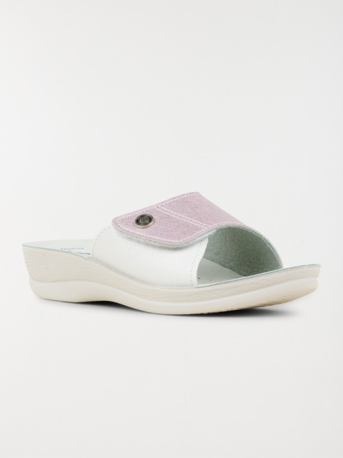 Mules conforts blanches...