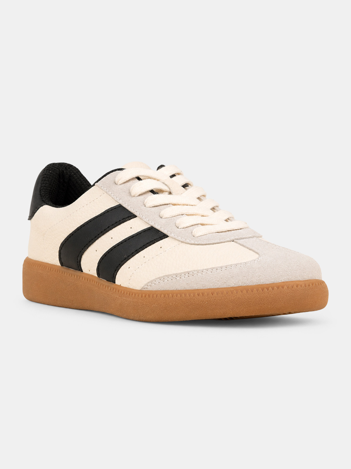 Baskets beiges et noires femme (36-41) Baskets beiges et noires femme (36-41)