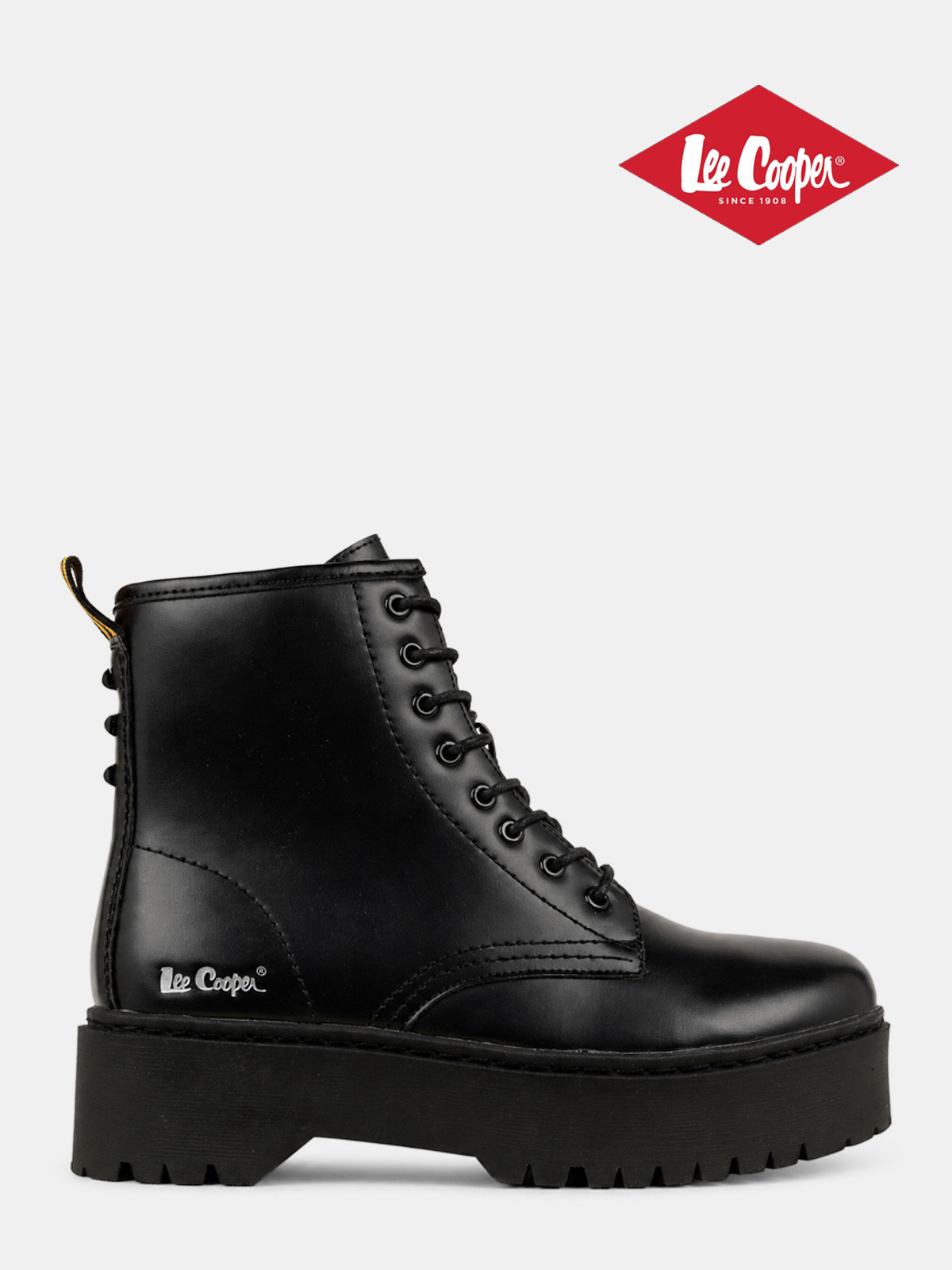 Bottines noires Lee Cooper femme (36-41)