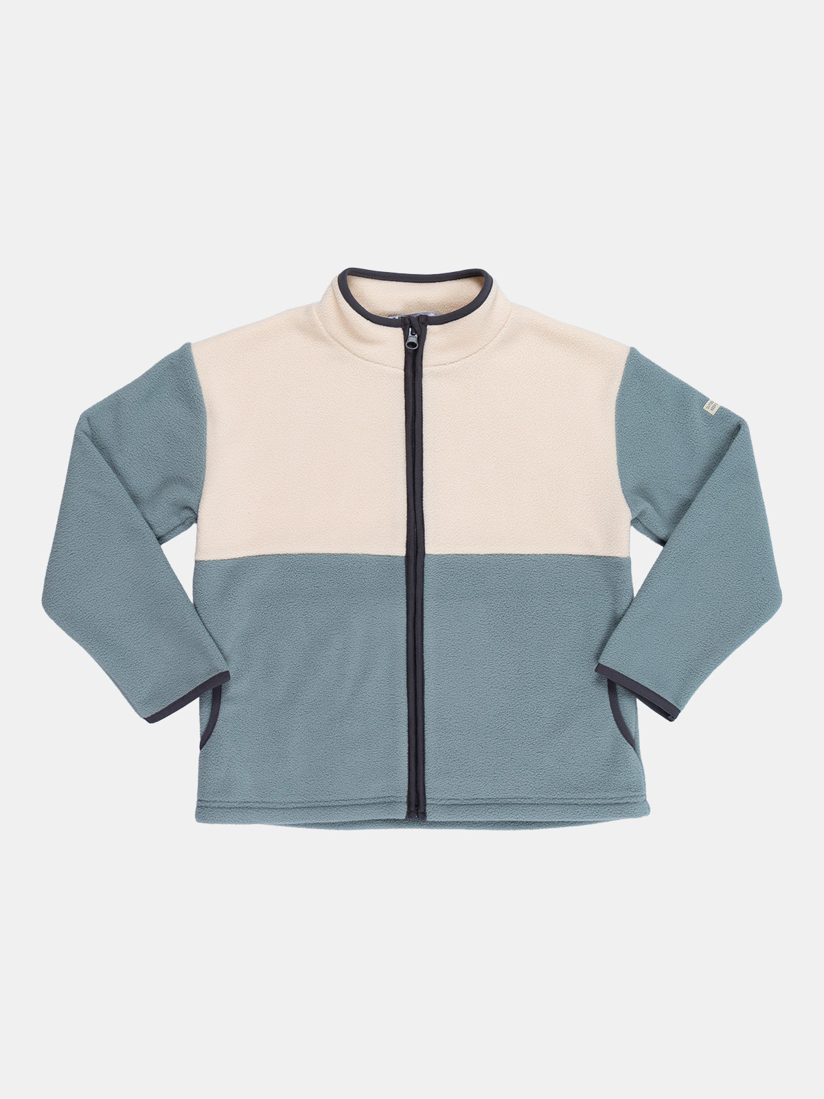 Sweat polaire bicolore garçon (3-12A)