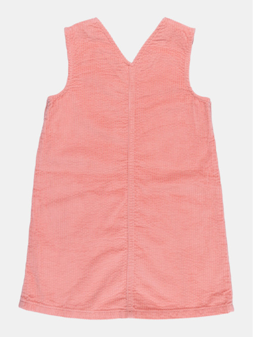 Robe chasuble velours fille...