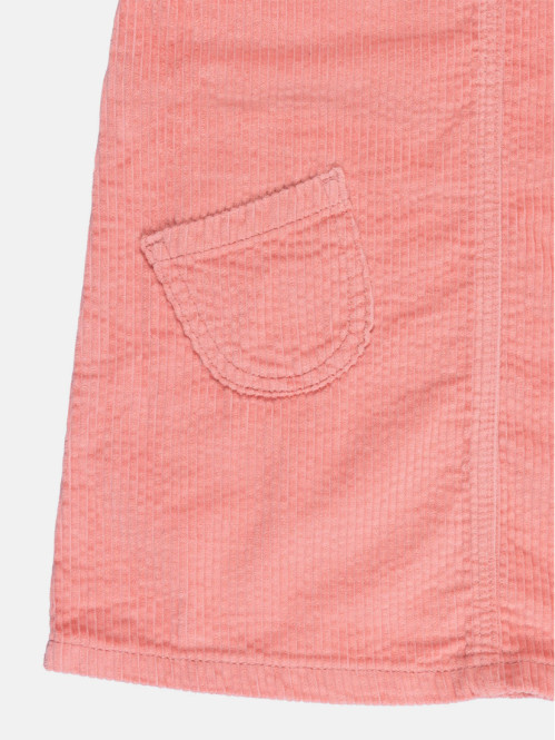 Robe chasuble velours fille...