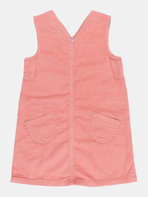 Robe chasuble velours fille...