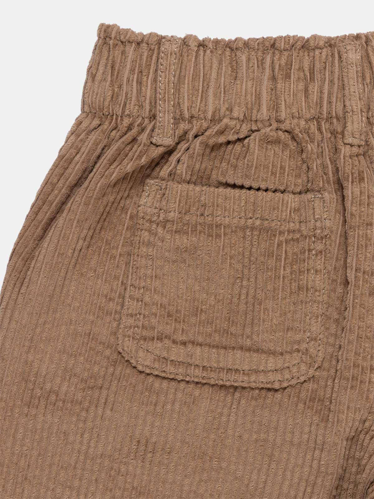Pantalon velours large fille (3-12A)