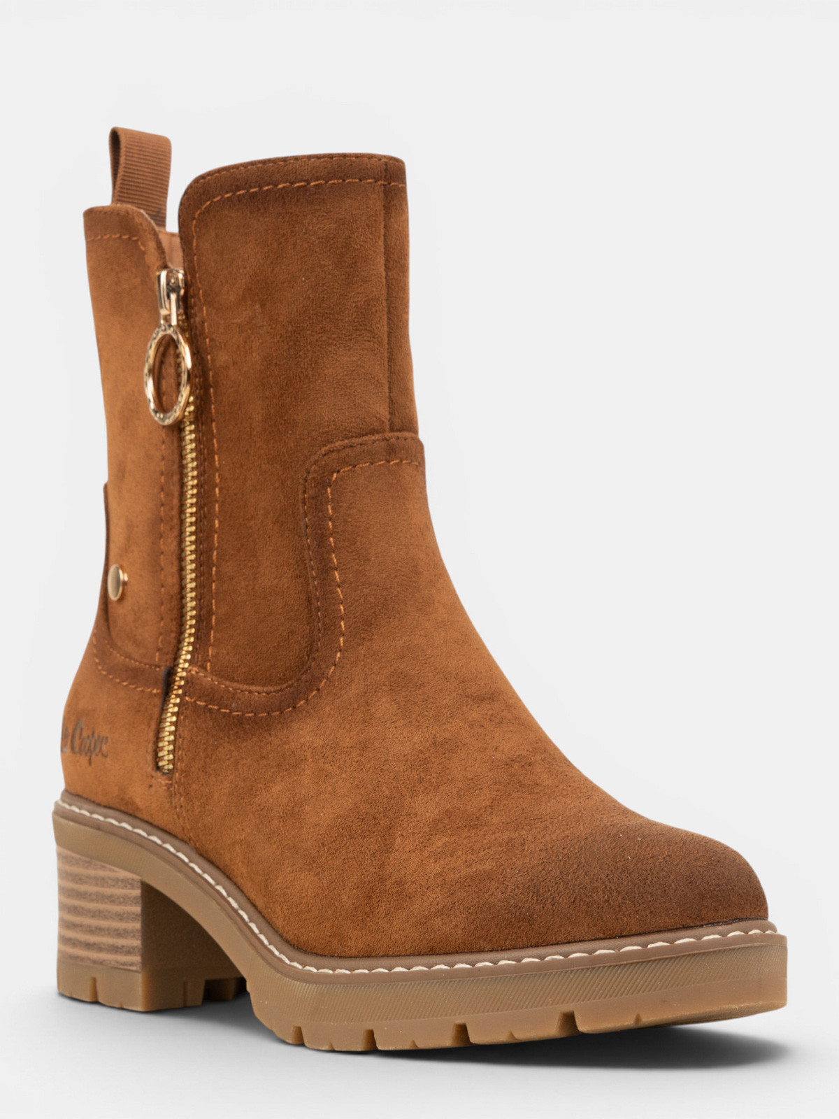 Bottines camel Lee Cooper femme (36-41) Bottines camel Lee Cooper femme (36-41)