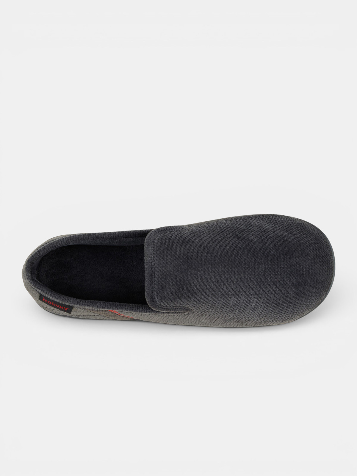 Chausson Isotoner gris homme (40-46) Chausson Isotoner gris homme (40-46)