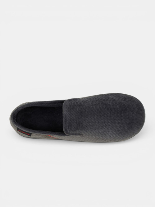 Chausson Isotoner gris...