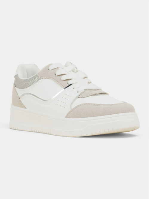 Baskets blanches femme (37-42)