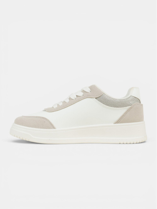 Baskets blanches femme (37-42)