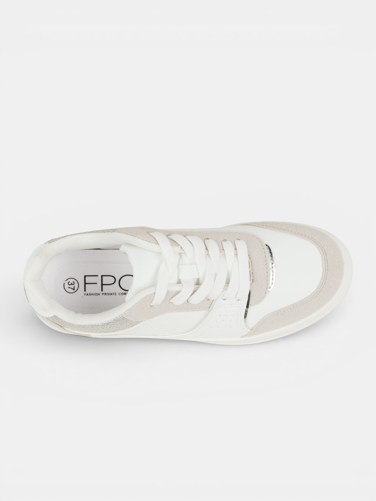 Baskets blanches femme (37-42)