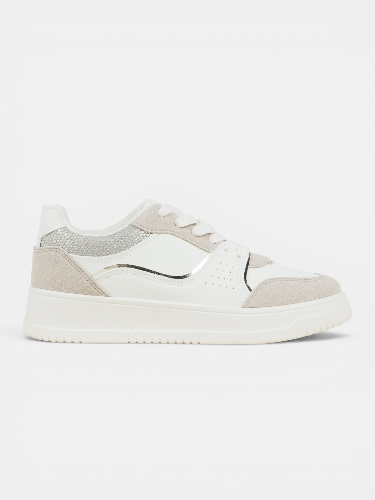 Baskets blanches femme (37-42)