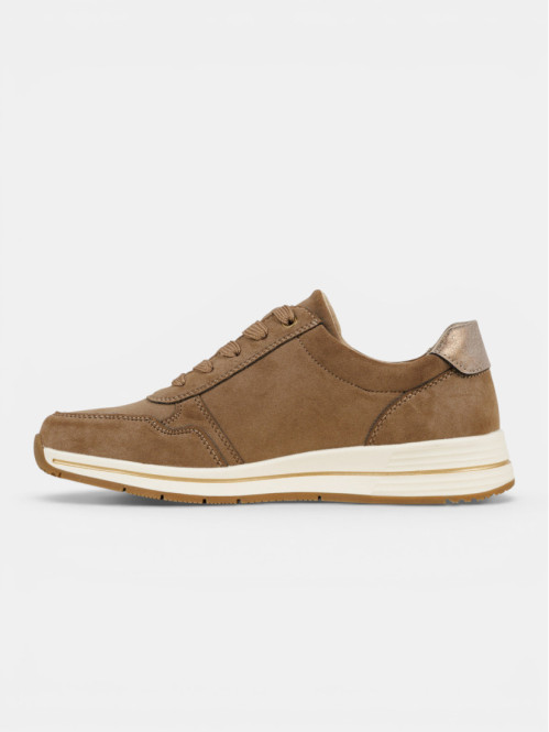 Basket coloris camel femme...