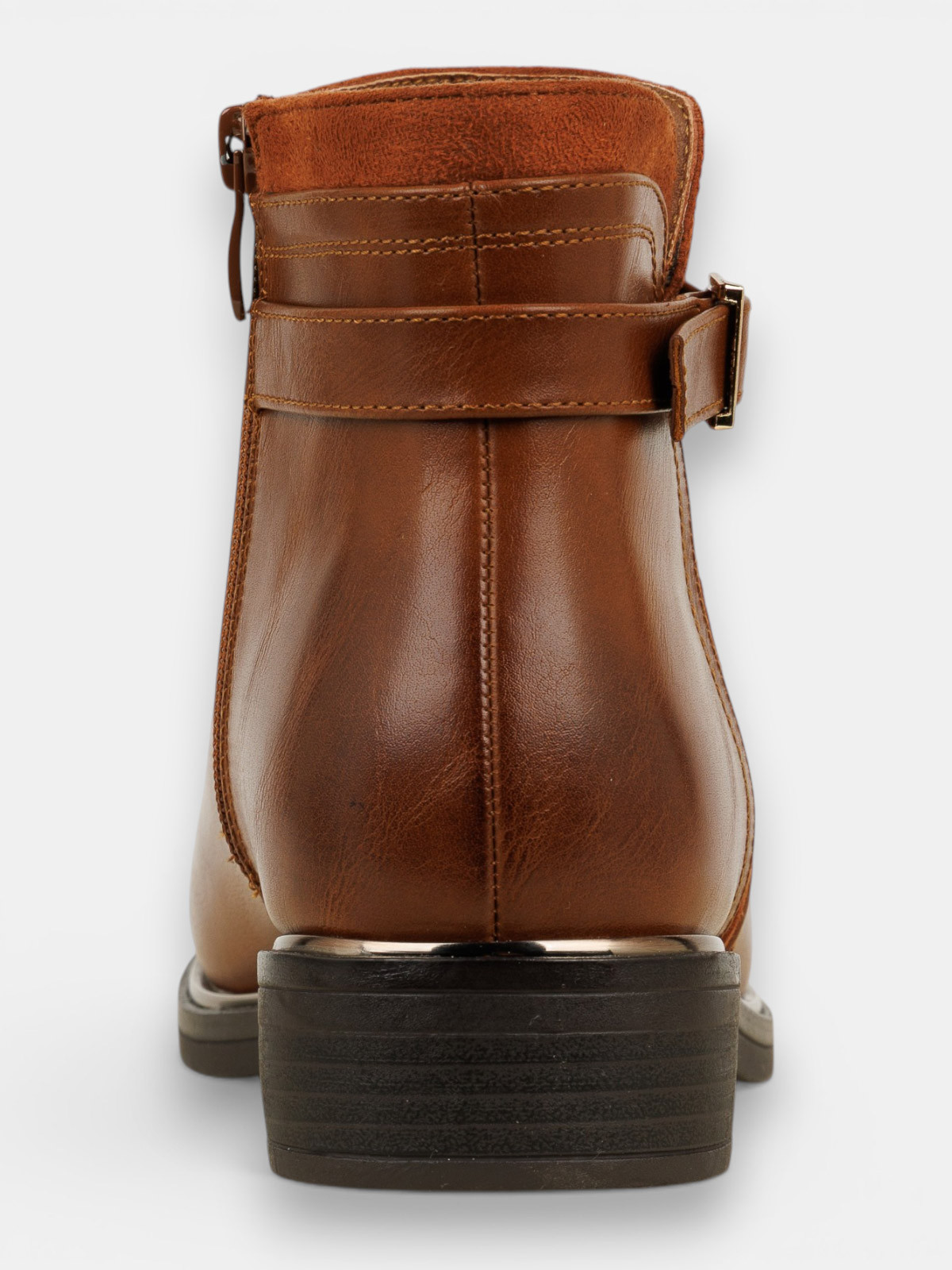 Bottines zippées plates femme (36-41) Bottines zippées plates femme (36-41)