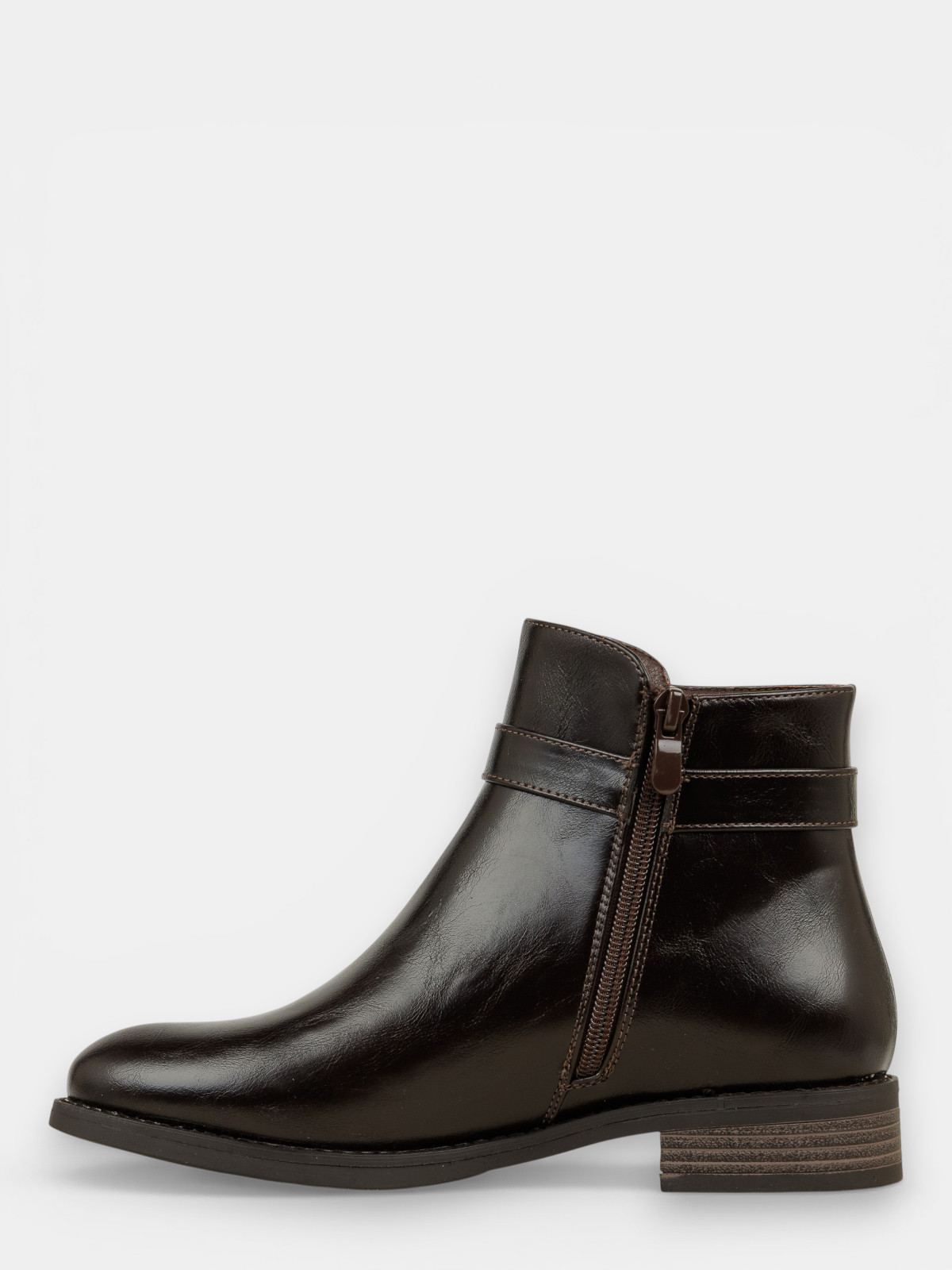 Bottines plates marrons femme (36-41) Bottines plates marrons femme (36-41)