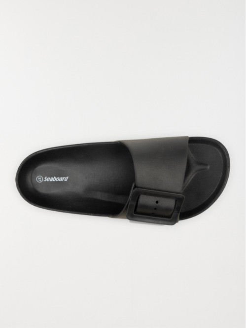 Claquettes noires femme (36-41)