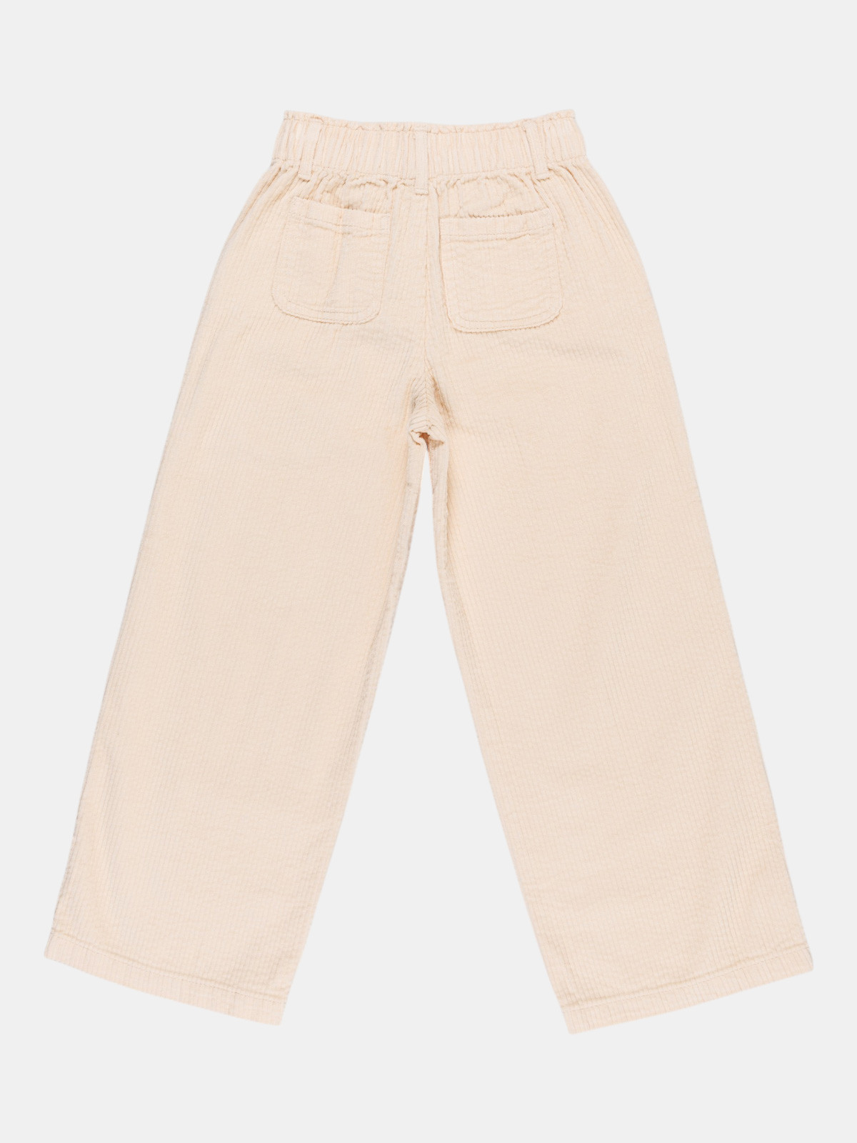 Pantalon large velours fille (3-12A)