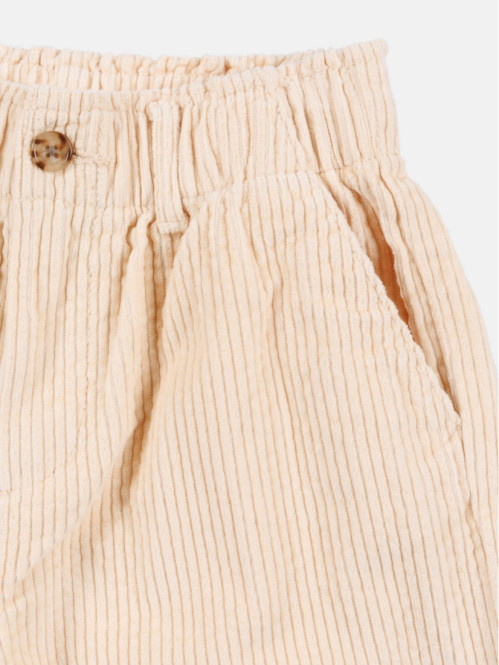 Pantalon large velours...