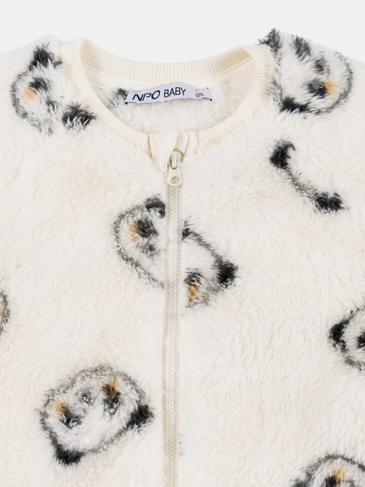 Combinaison douce panda garçon (3-36M)