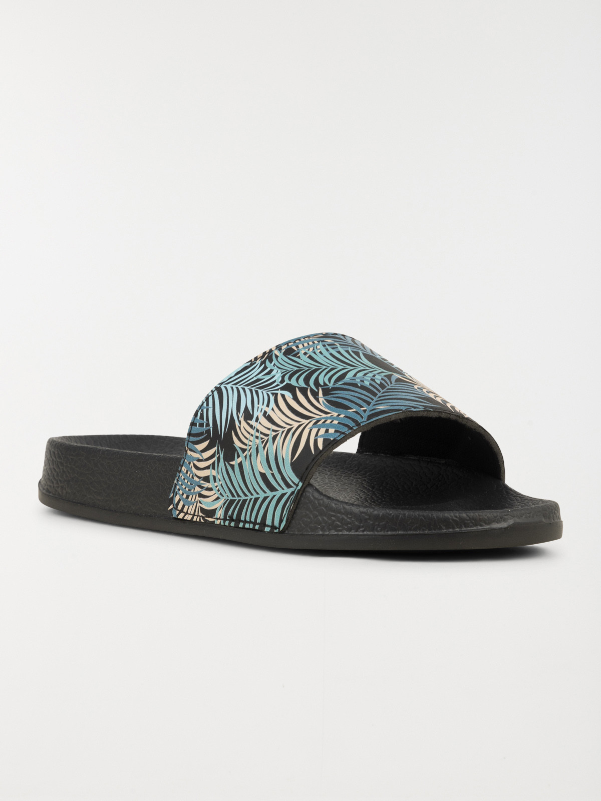 Claquettes motif feuillage femme (36-41)