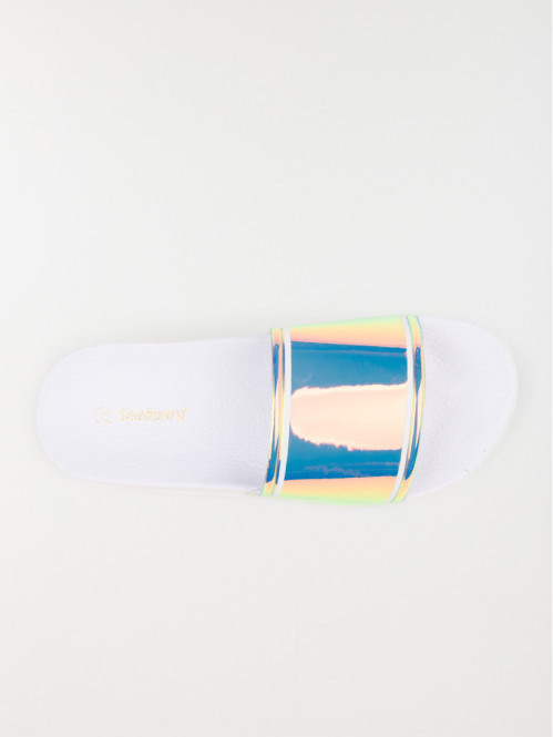 Claquettes blanches sun femme (36-41)