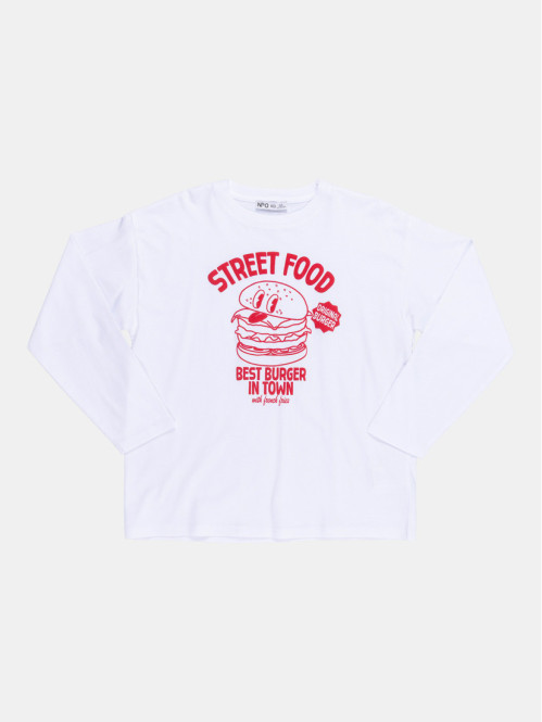 T-shirt street food garçon...