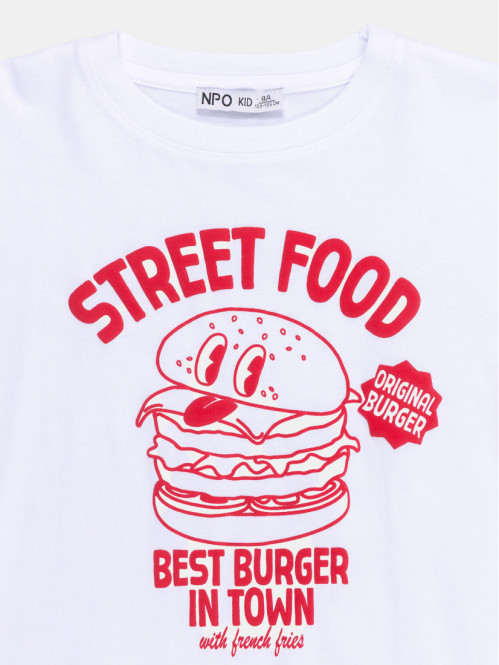 T-shirt street food garçon...