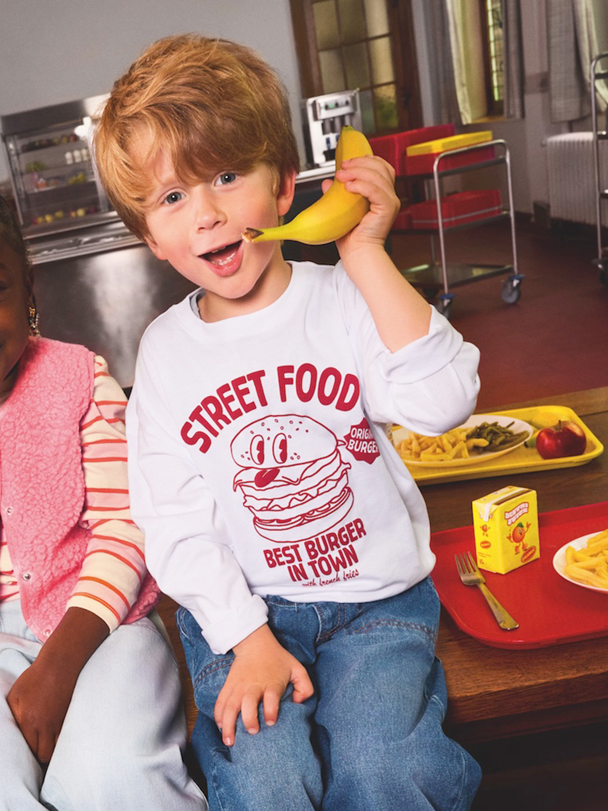 T-shirt street food garçon (3-12A) T-shirt street food garçon (3-12A)