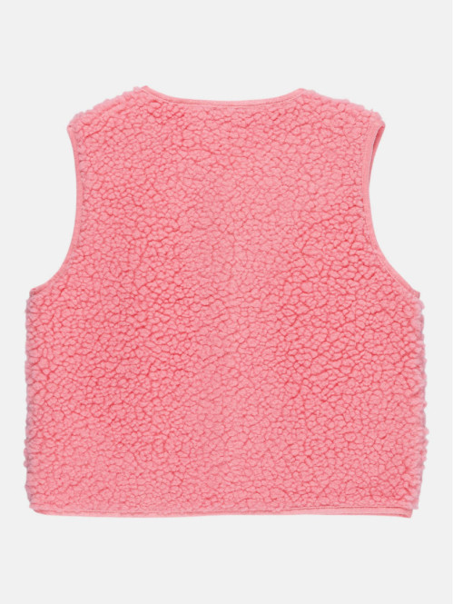 Gilet sherpa sans manches...