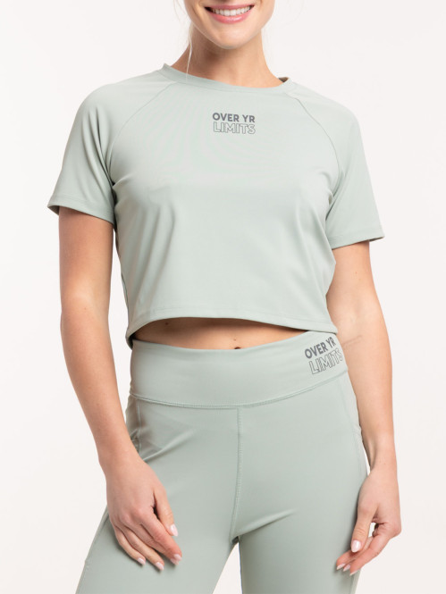 T-shirt sport coloris jade...