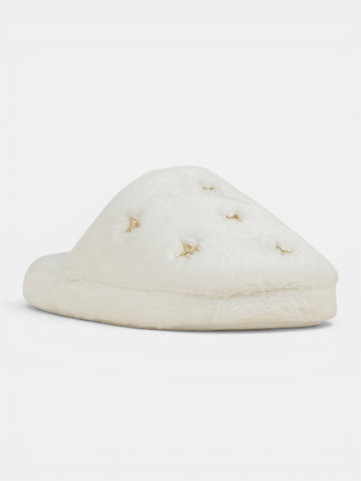 Chaussons étoiles brodées fille (31-36) Chaussons étoiles brodées fille (31-36)