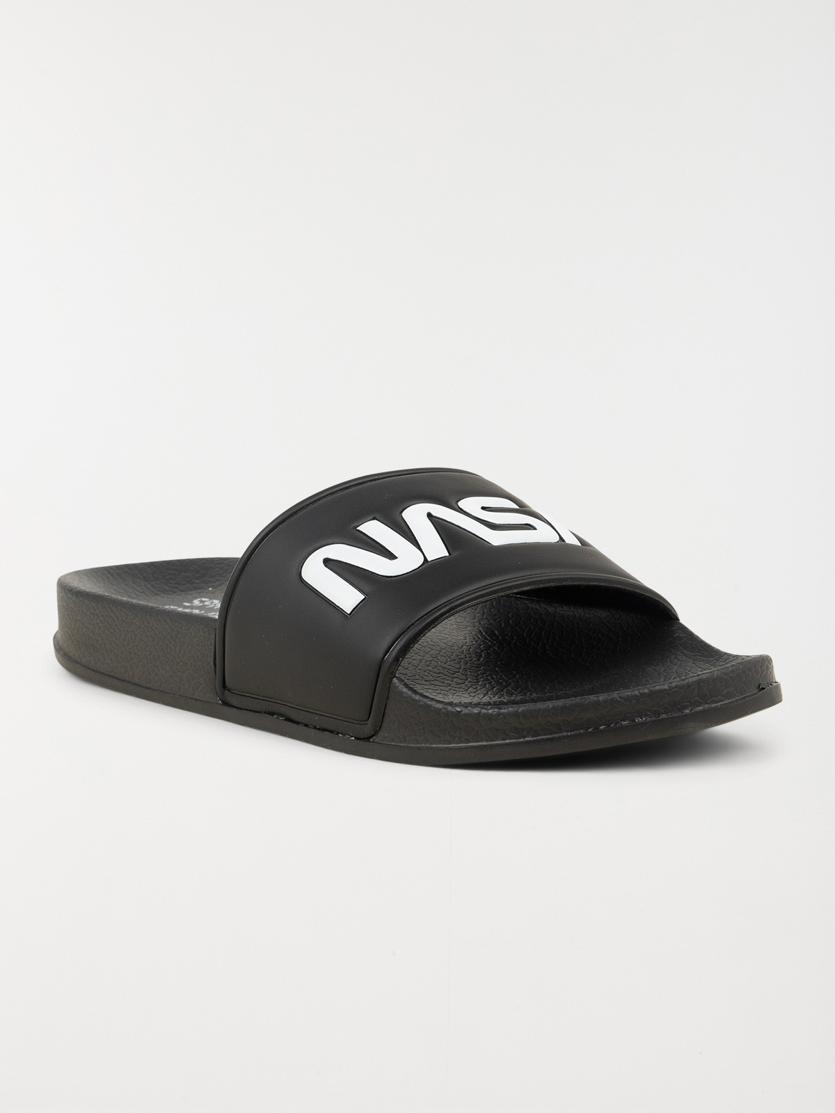 Claquettes NASA noires garçon (36-39)