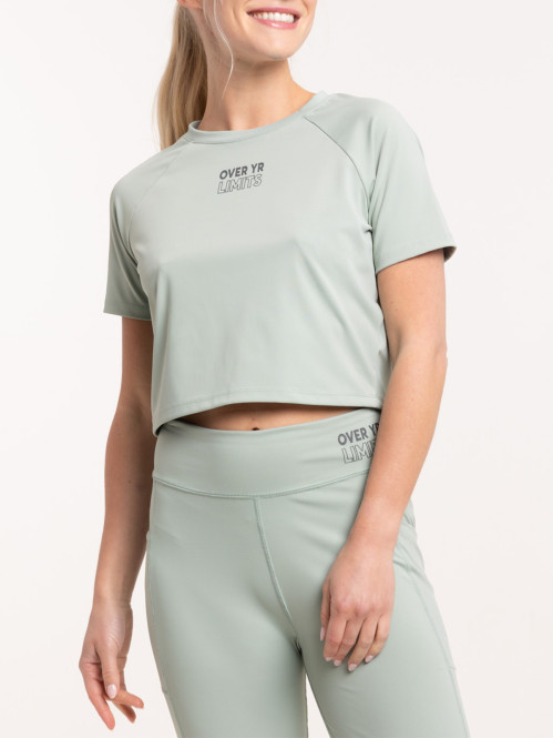 T-shirt sport coloris jade...