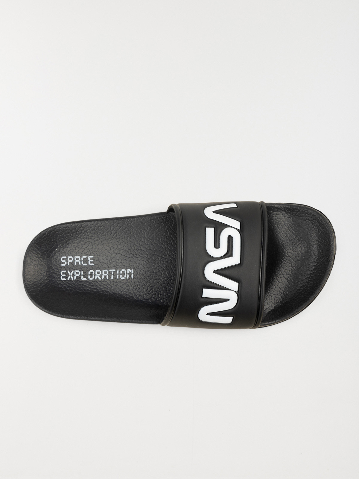 Claquettes NASA noires garçon (36-39)