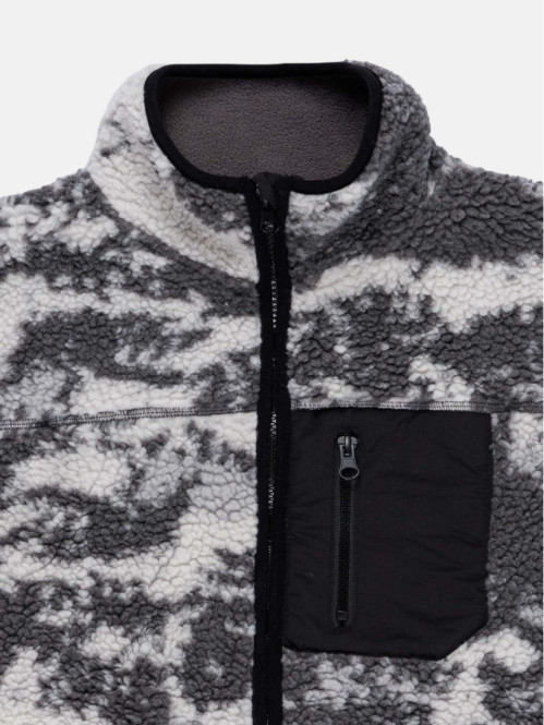 Blouson sherpa camouflage...