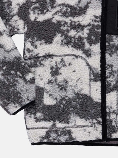 Blouson sherpa camouflage...