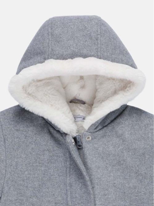 Manteau à capuche douce...