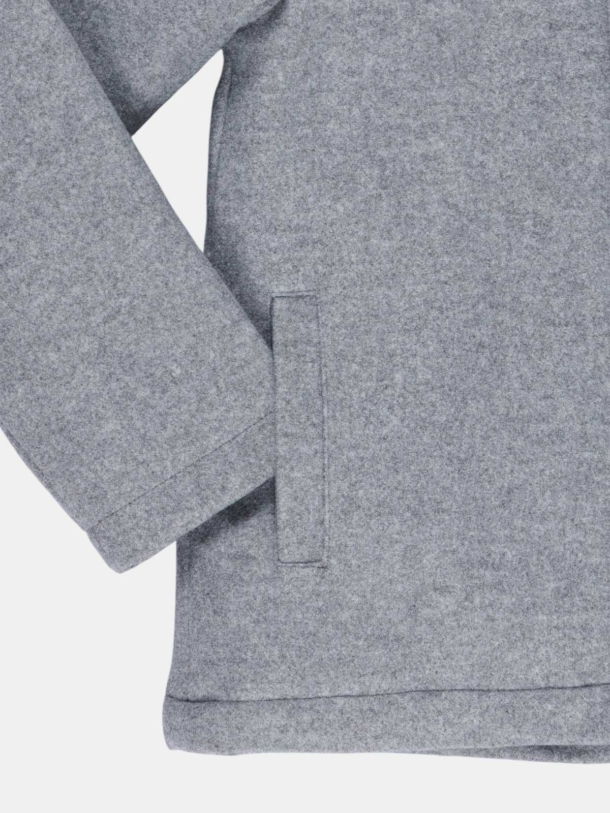 Manteau à capuche douce fille (3-12A) Manteau à capuche douce fille (3-12A)