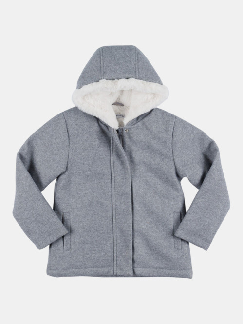 Manteau à capuche douce...