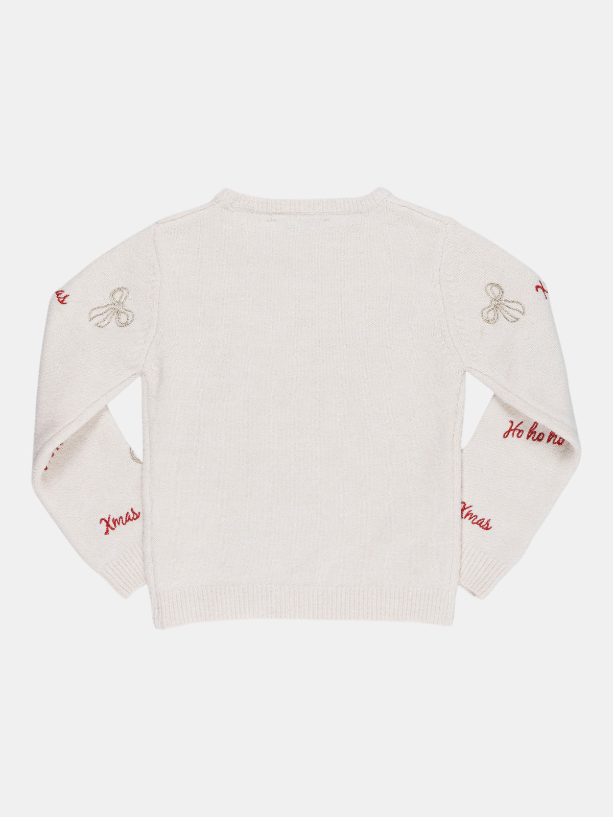 Pull de Noël brodé fille (3-12A) Pull de Noël brodé fille (3-12A)
