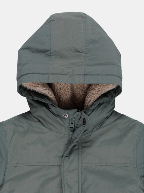 Parka capuche kaki garçon...