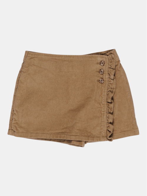 Jupe short en velours fille...