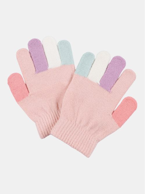 Gants rose bonbon animaux...