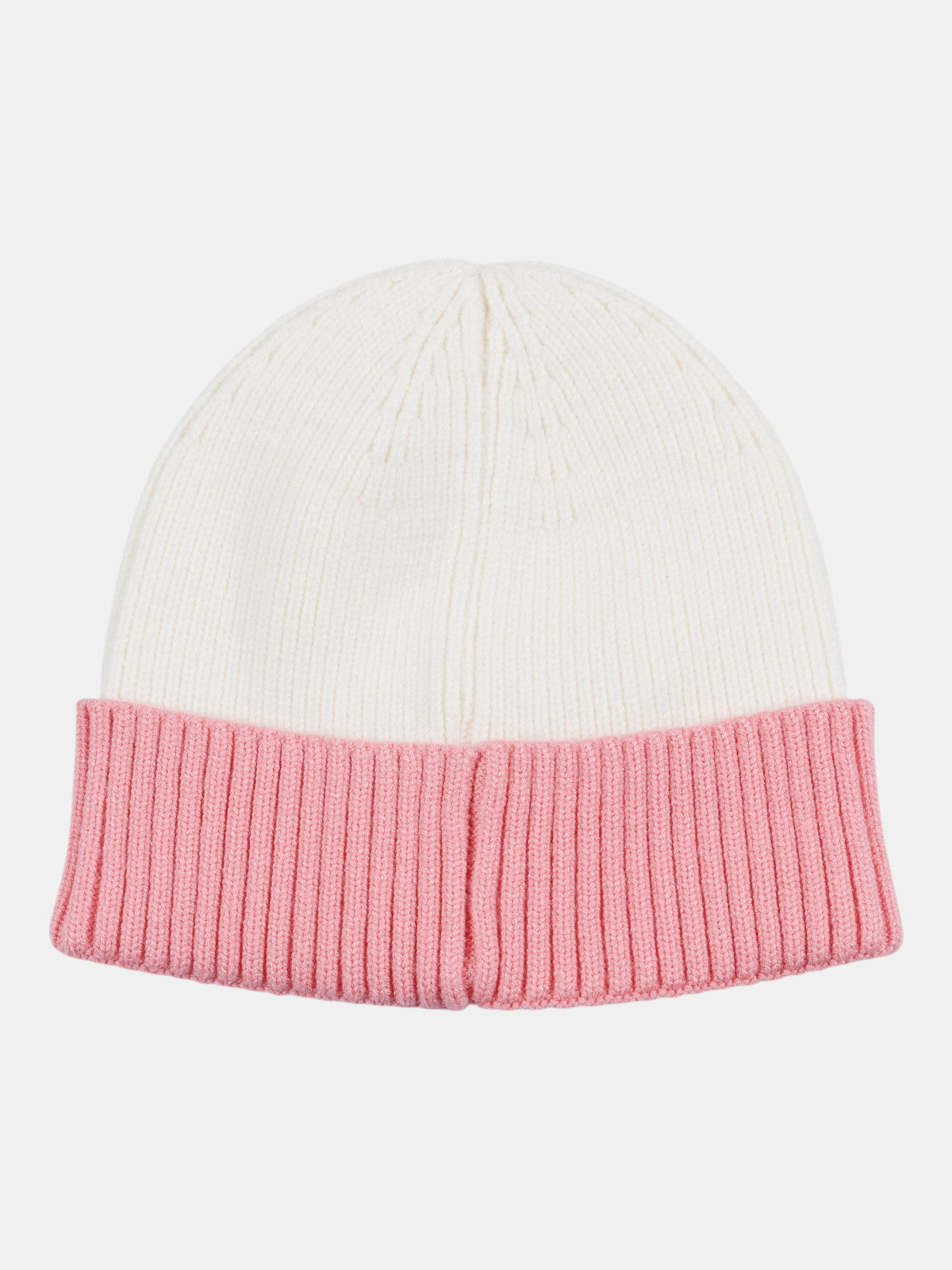 Bonnet bicolore Love fille