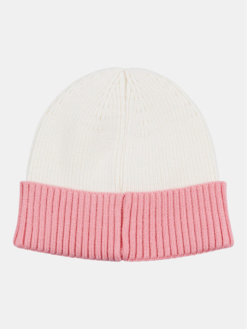 Bonnet bicolore Love fille