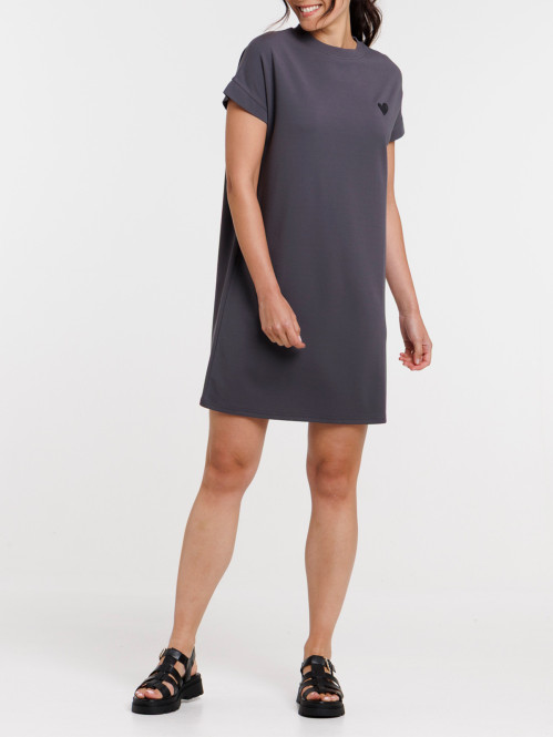 Robe courte coeur femme