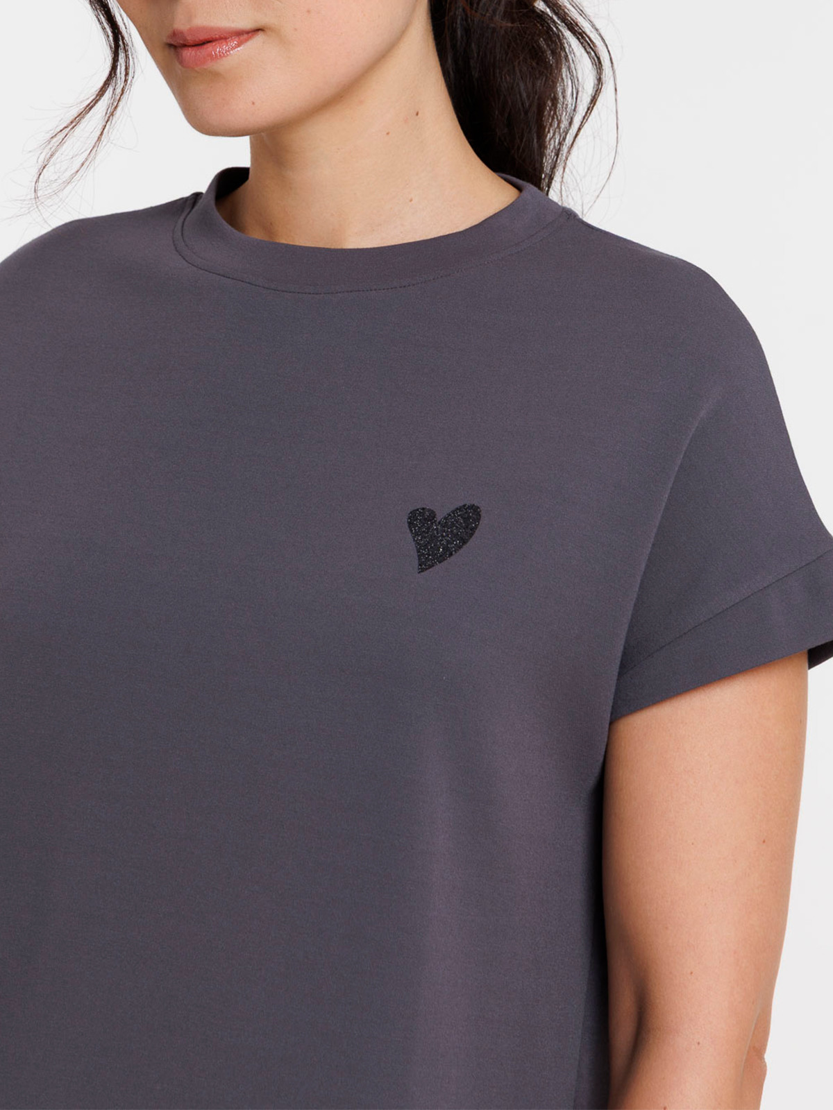 Robe courte coeur femme