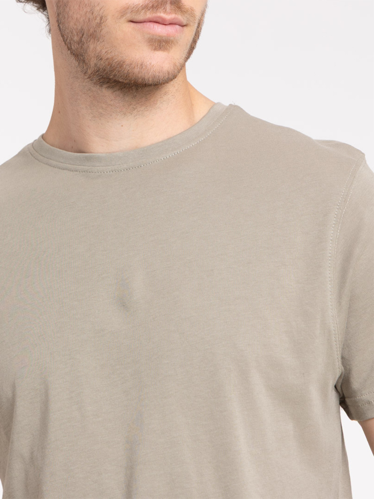 T-shirt col rond uni homme T-shirt col rond uni homme